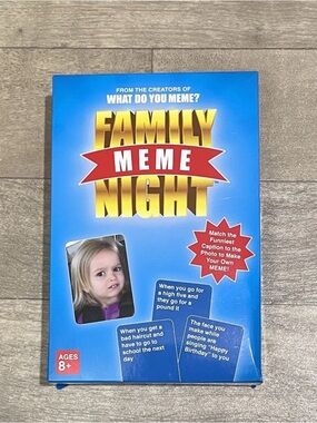 Family Meme Night Card Game - Blue by What Do You Meme?